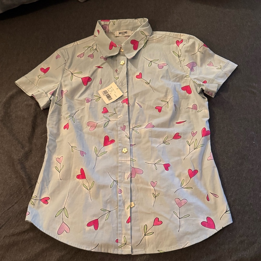 MOSCHINO Blouse NWT Italy Size 44 / US 10